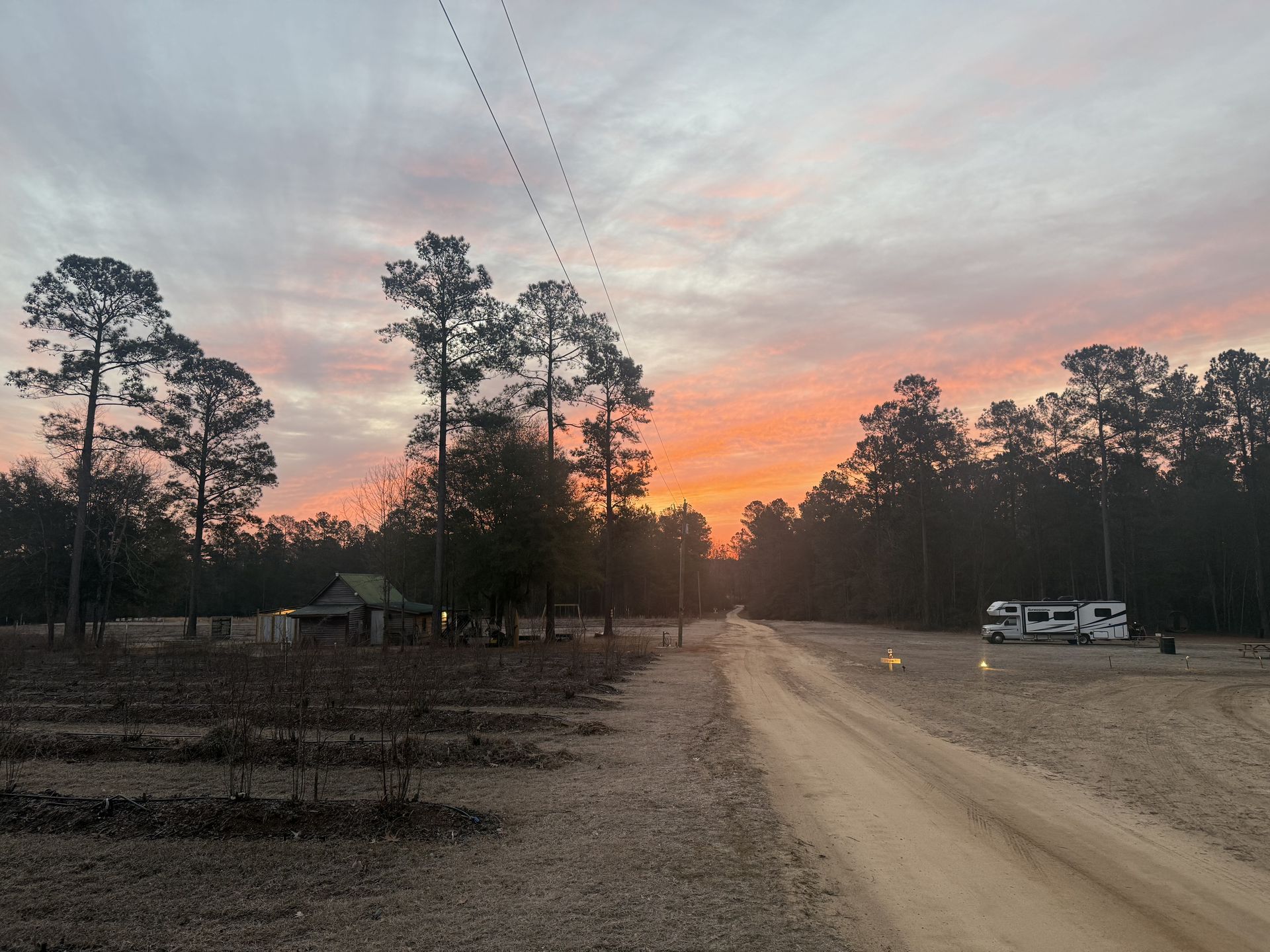RV sites at Blackpearl Farms