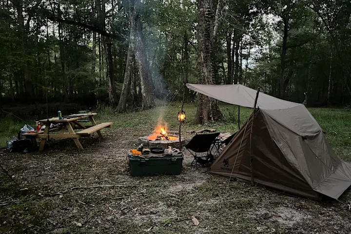 Tent sites