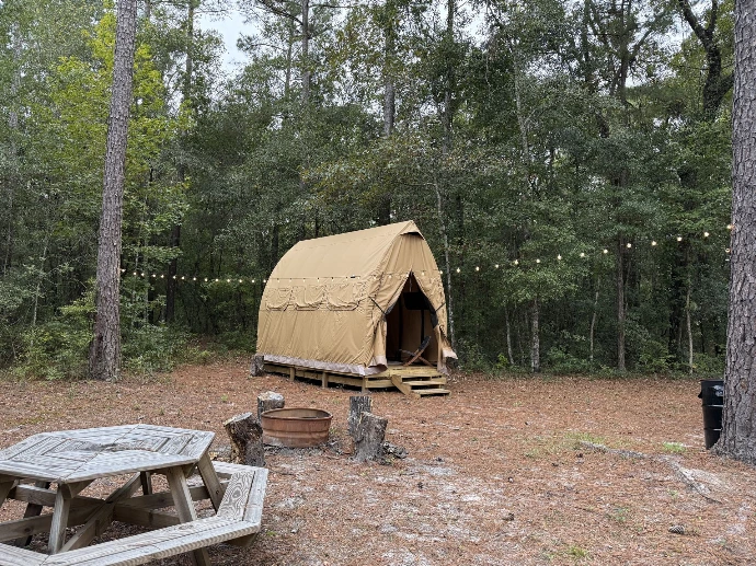 Glamping Canvas Cabin